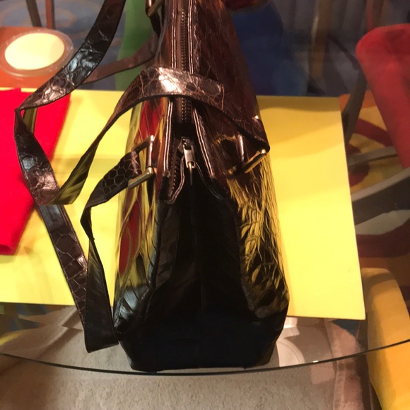 Titti Dell’ Acqua By  Maxima Vintage Alligator Bag - Picture 2 of 8